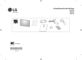 LG 24CK550W-3A Stručná príručka spustenia