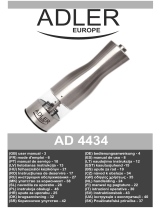 Adler Europe AD 4434 Používateľská príručka