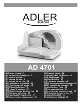 Adler AD 4701 Návod na používanie