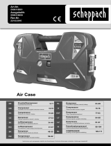 Scheppach Mobiler Kompressor "Air Case", 8 bar, 230 Volt Používateľská príručka