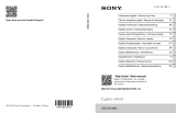 Sony DSC-RX10M3 Cyber-shot Návod na obsluhu