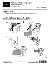 Toro Side-Discharge Deflector, Recycler Lawn Mower Návod na inštaláciu