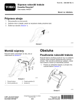 Toro Traction Assist Handle Kit, Recycler Lawn Mower Návod na inštaláciu