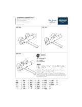 GROHE EUROSMART COSMOPOLITAN E 36 333 Používateľská príručka