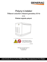 Generac 20 kVA G0071890 Používateľská príručka