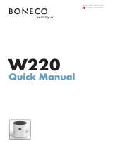 Boneco W220 Quick Manual
