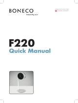 Boneco F220 Quick Manual