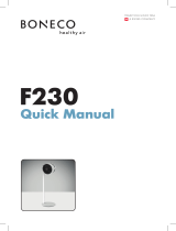 Boneco F230 Quick Manual