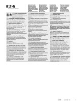 Eaton Power Defense PD-1 Series Instruction Leaflet