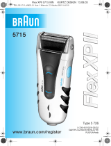 Braun 5715, Flex XP II Používateľská príručka