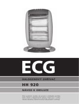 ECG HH 920 Návod na používanie