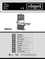 Scheppach HBS30 Používateľská príručka