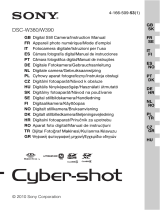 Sony cyber shot dsc w380r Používateľská príručka