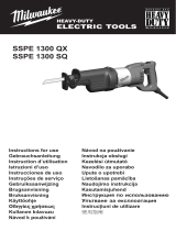 Milwaukee SSPE 1300 QX Instructions For Use Manual