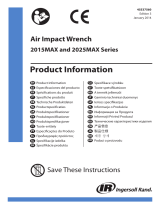 Ingersoll-Rand 2015 MAX Series Informácie o produkte