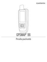 Garmin GPSMAP® 86s Návod na obsluhu