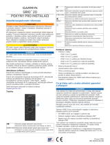 Garmin GRID20 Návod na inštaláciu