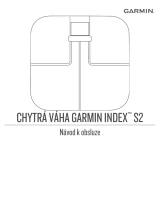 Garmin Index S2 Návod na obsluhu