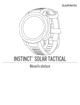 Garmin Instinct® Solar – Tactical Edition Návod na obsluhu