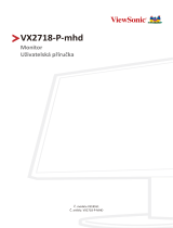 ViewSonic VX2718-P-MHD Užívateľská príručka