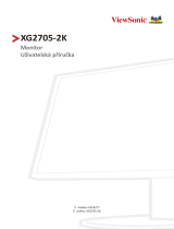 ViewSonic XG2705-2K-S Užívateľská príručka