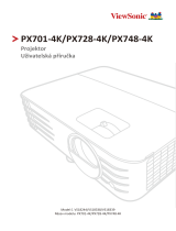 ViewSonic PX748-4K Užívateľská príručka