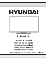 Hyundai FLP40T111 Používateľská príručka