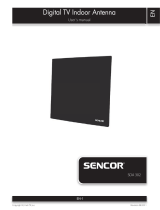 Sencor SDA 302 Používateľská príručka