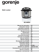 Gorenje MY-CS6007WPB Používateľská príručka