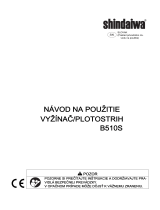 Shindaiwa B510S Používateľská príručka