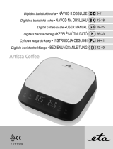 eta Artista Coffee 8777 9000 Návod na používanie