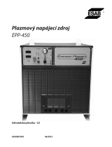 ESAB EPP-450 Plasma Power Source Používateľská príručka