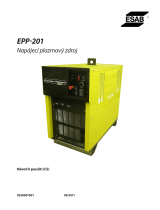 ESAB EPP-201 Plasma Power Source Používateľská príručka