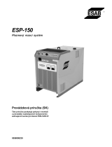 ESAB ESP-150 Plasma Cutting System Používateľská príručka