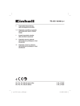 EINHELL TE-CD 18/48 Li-i (2x2,0Ah) Používateľská príručka