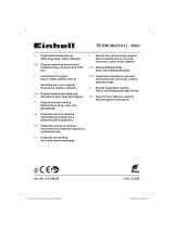 EINHELL Expert TE-SM 36/210 Li Používateľská príručka
