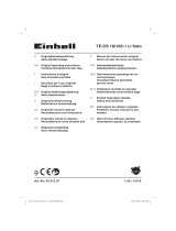 EINHELL Expert TE-CS 18/165-1 Li Používateľská príručka