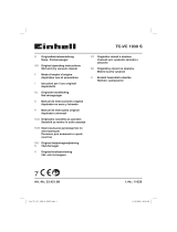 EINHELL TC-VC 1930 S Používateľská príručka