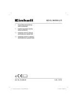 EINHELL GE-CL 36/230 Li E -Solo Používateľská príručka