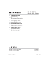 EINHELL Expert GE-CM 36/37 Li Používateľská príručka