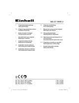 EINHELL Expert GE-LC 18/25 Li Set Používateľská príručka