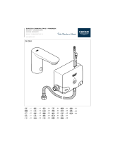 GROHE EUROECO COSMOPOLITAN E + POWERBOX 36 384 Používateľská príručka