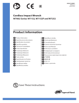 Ingersoll-Rand W7152 Informácie o produkte