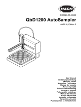 Hach QbD1200 AutoSampler Používateľská príručka