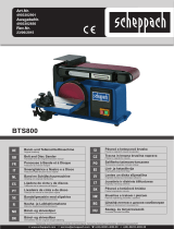Scheppach BTS800 Používateľská príručka