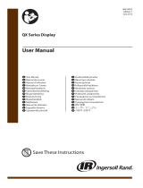 Ingersoll-Rand QX Series Používateľská príručka