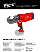 Milwaukee M18 HCCT109/42 Original Instructions Manual