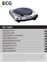 ECG EV 2502 Používateľská príručka