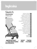 mothercare Inglesina Sketch Stroller 0724564 Užívateľská príručka