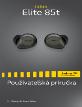 Jabra Elite 85t - Grey (Include 2 wireless charging pads) Používateľská príručka